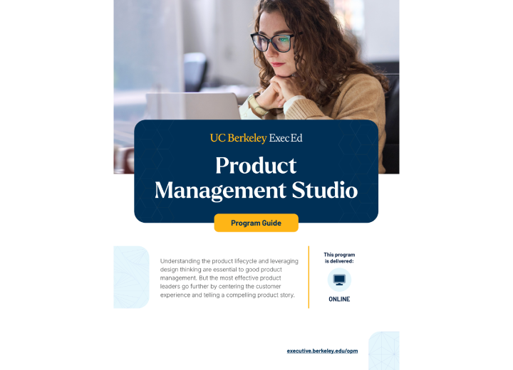 Product Management Studio Program guide