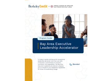 Bay Area Executive Leadership Accelerator Program guide