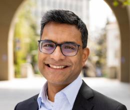 headshot of Saikat Chaudhuri