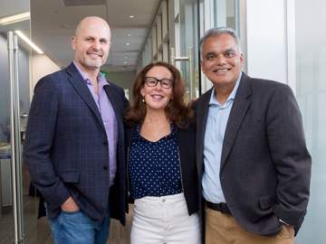Co-Faculty Directors, Laszlo Bock, Jennifer Chatman, and Sameer Srivastava
