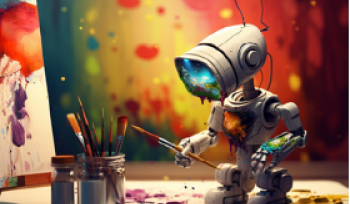 robot painting